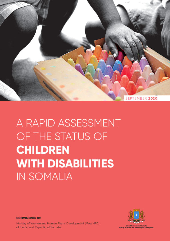 A Rapid Assessment of the Status of Children With Disabilities in Somalia