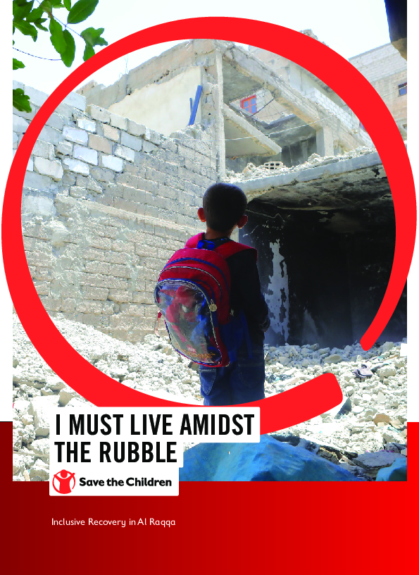 I Must Live Amidst the Rubble: Inclusive recovery in Al Raqqa
