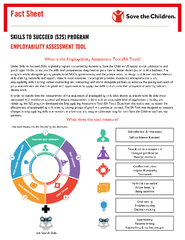 Skills to Succeed: Employability Assessment Tool