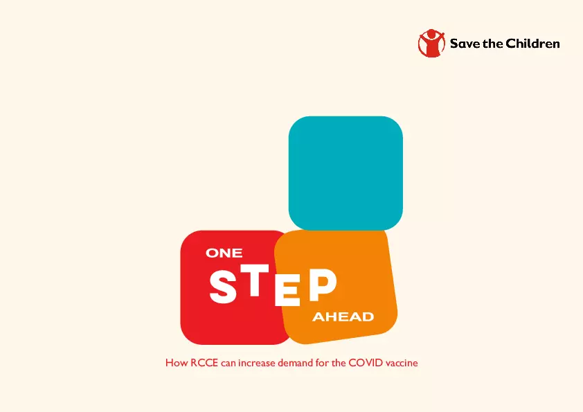 One Step Ahead – How RCCE can Increase Demand for the COVID Vaccine thumbnail