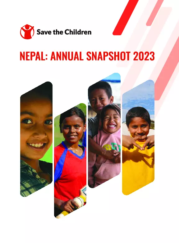 Save the Children Nepal’s 2023 Annual Report thumbnail