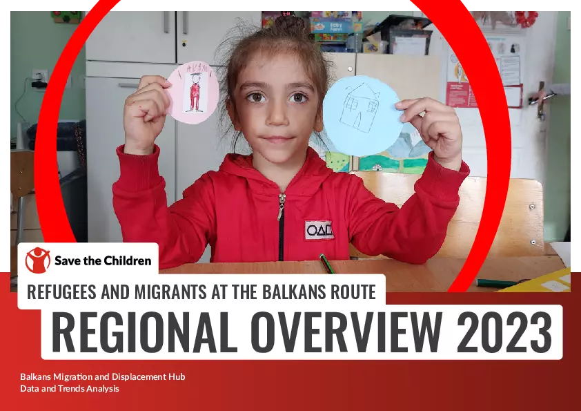 Refugees and Migrants at the Balkans Route Regional Overview 2023 thumbnail