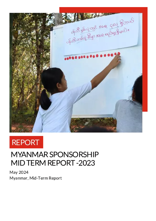 Myanmar Sponsorship Mid-Term Report 2023 thumbnail