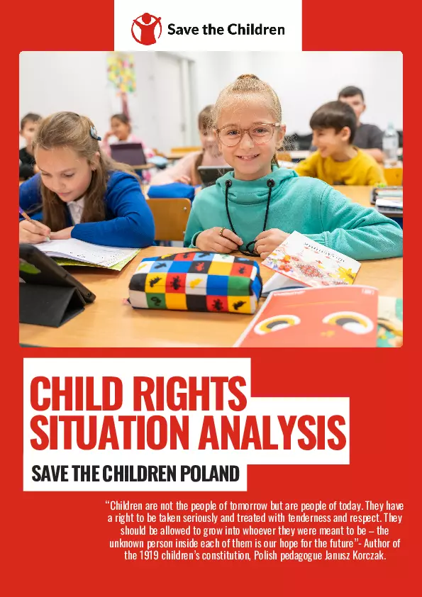 Child Rights Situation Analysis Poland