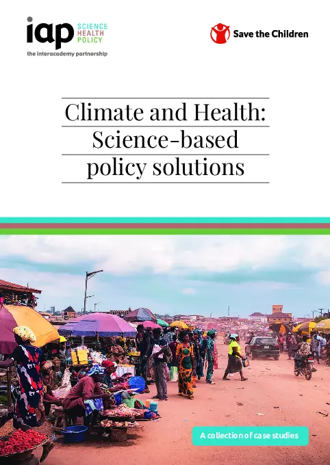Climate and Health: Science-based policy solutions, a collection of case studies thumbnail