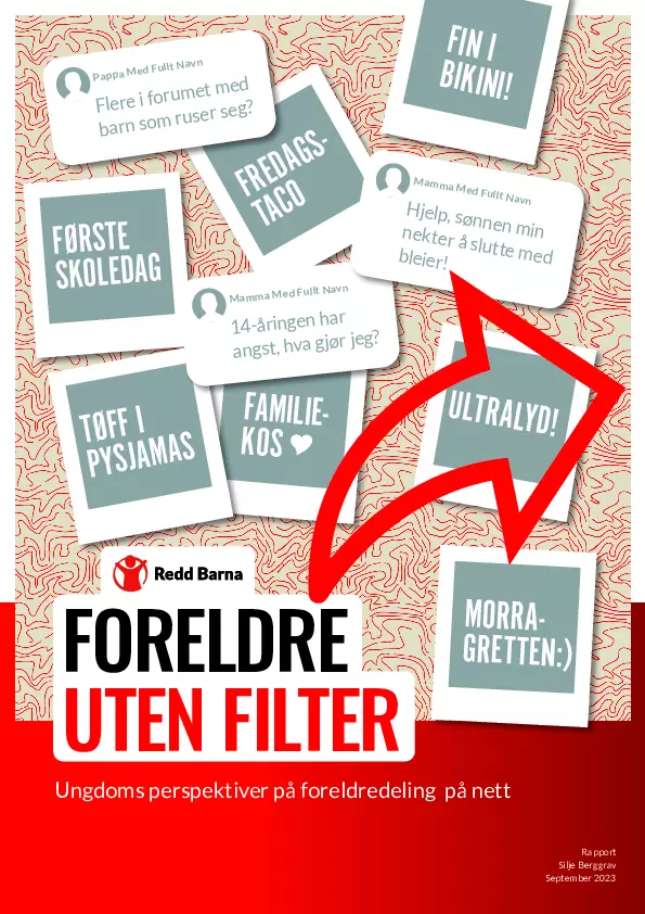 Foreldre uten filter. Ungdoms perspektiver på foreldredeling på nett thumbnail