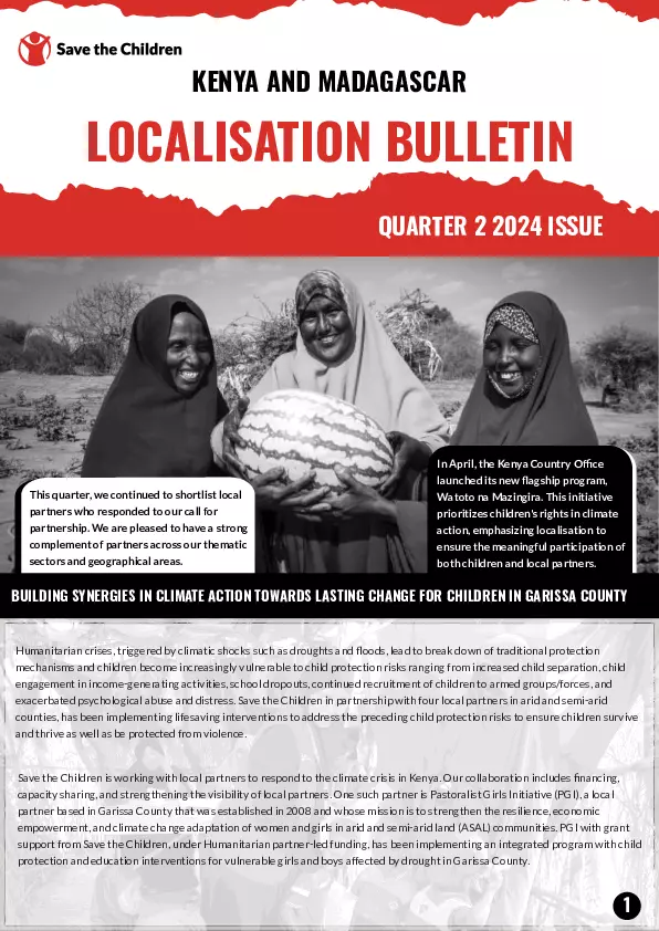 Localisation Bulletin: Quarter 2 issue thumbnail