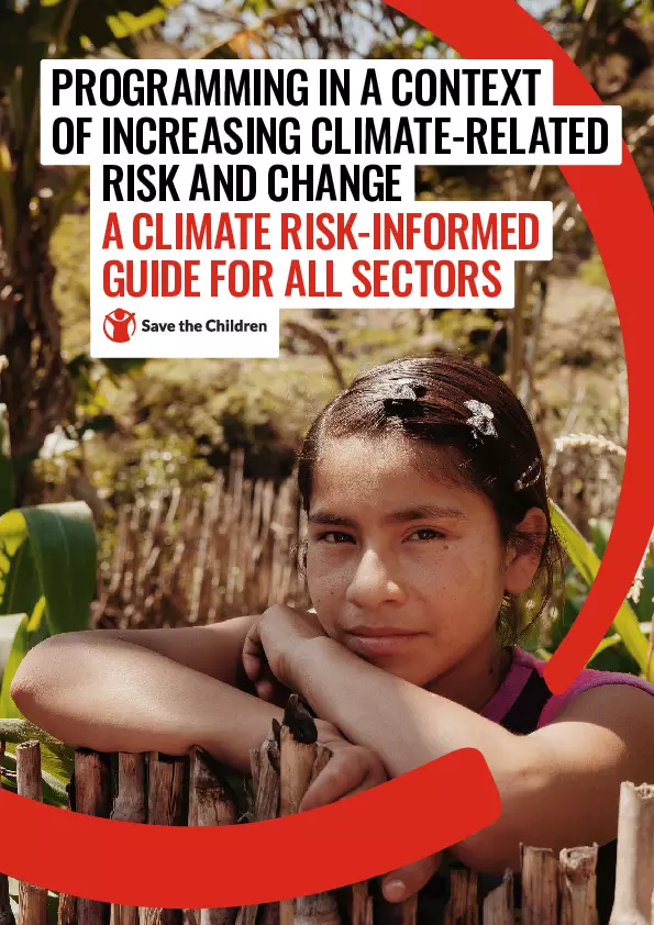 Programming in a Context of Increasing Climate-related Risk and Change: A climate risk-informed guide for all sectors