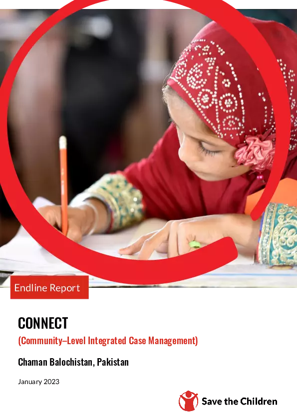 Endline Evaluation of Community–Level Integrated Case Management (CONNECT-I) thumbnail