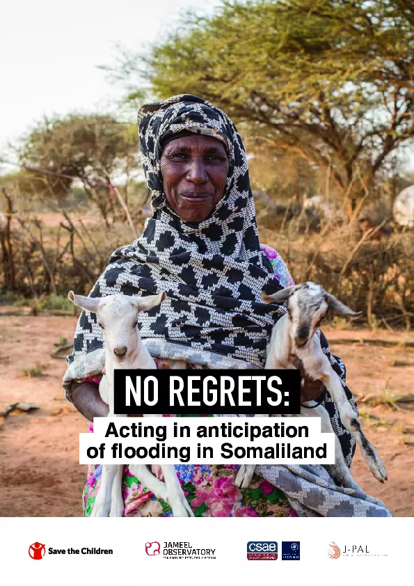 No Regrets: Acting in anticipation of flooding in Somaliland thumbnail