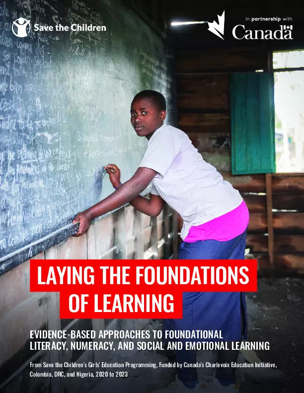 Laying the Foundations of Learning: Evidence-based approaches to literacy, numeracy, and social and emotional learning thumbnail