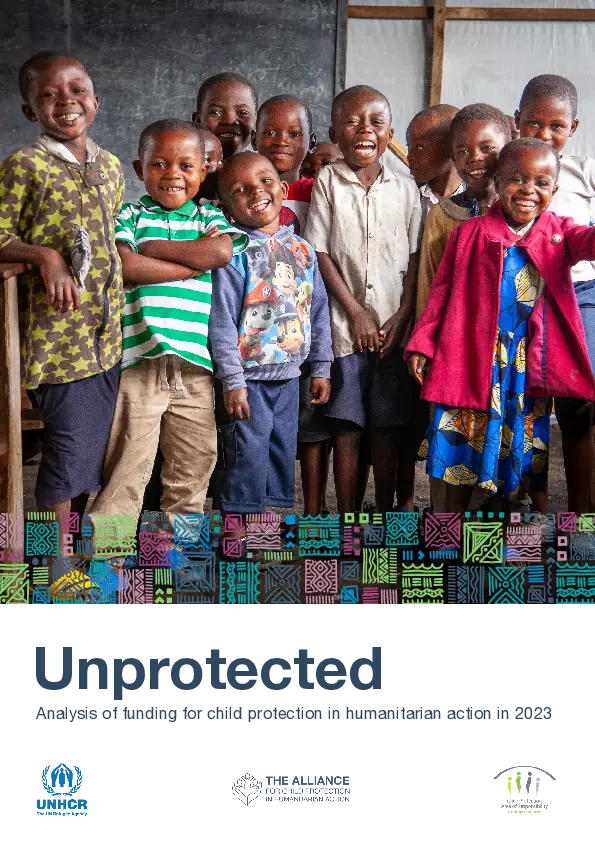 Unprotected: Analysis of Funding for Child Protection in Humanitarian Action in 2023 thumbnail