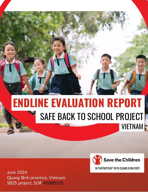 Endline Evaluation: Safe back to school project in Vietnam thumbnail
