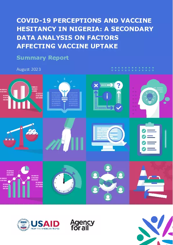 COVID-19 Perceptions and Vaccine Hesitancy in Nigeria: A Secondary Data Analysis on Factors Affecting Vaccine Uptake thumbnail