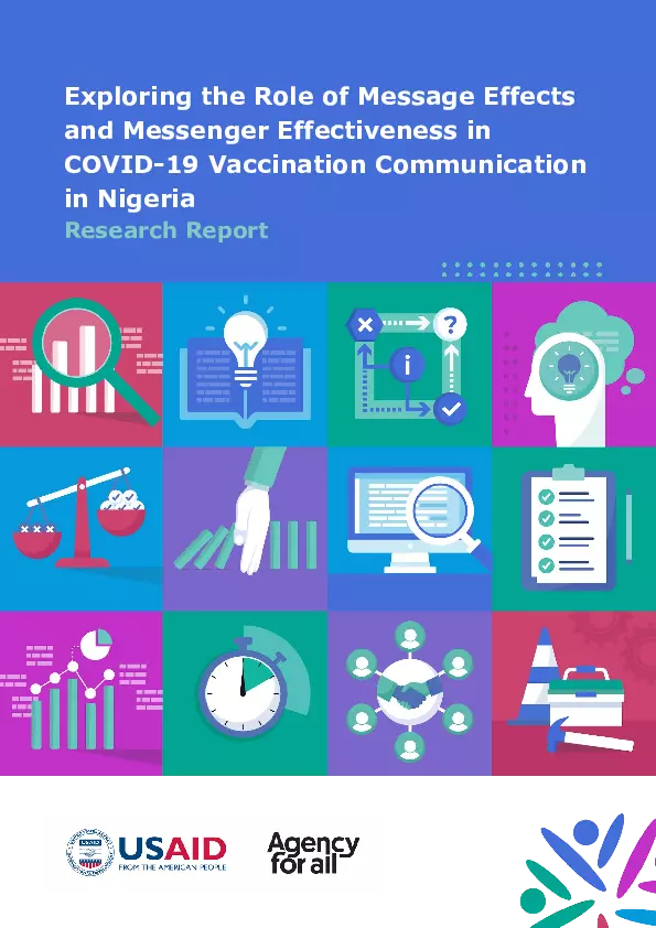 Exploring the Role of Message Effects and Messenger Effectiveness in COVID-19 Vaccination Communication in Nigeria: Research Report thumbnail