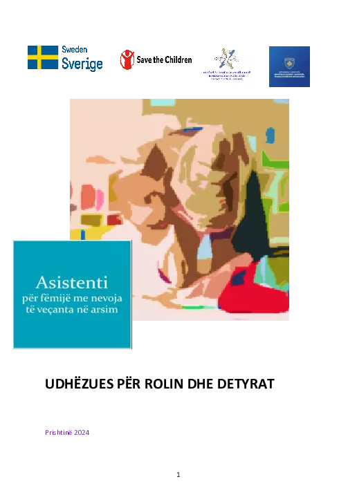 Udhesues per asistent te femijeve me aftesi te kufizuara (2024) thumbnail