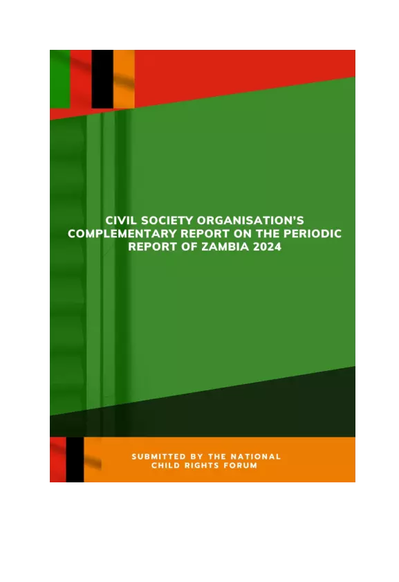 Civil Society Organisations’ Complementary Report on the Periodic Report of Zambia on ACRWC 2024 thumbnail